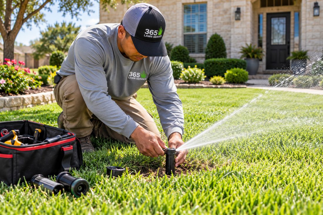 Sprinkler system repair and maintenance in east Dallas-Fort Worth