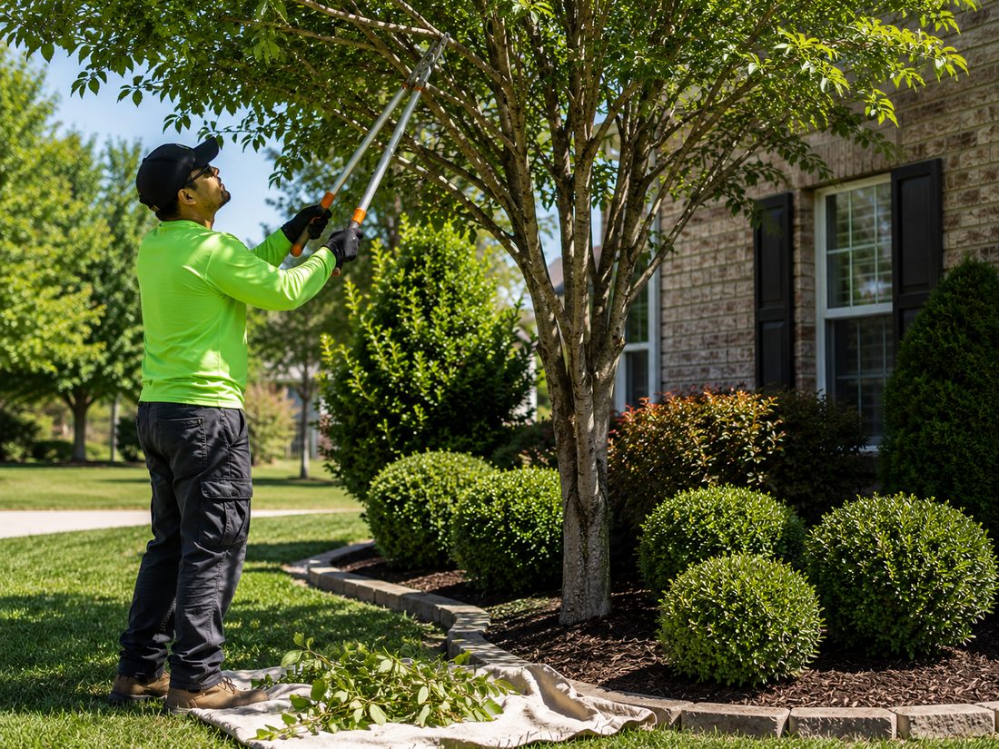Tree trimming and pruning service in Sunnyvale TX